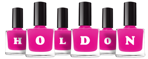 Holdon nails logo