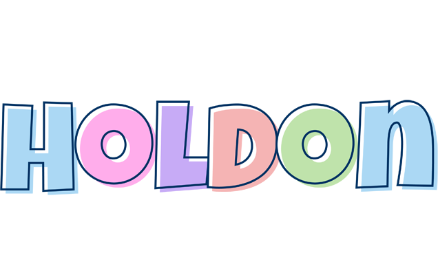 Holdon pastel logo