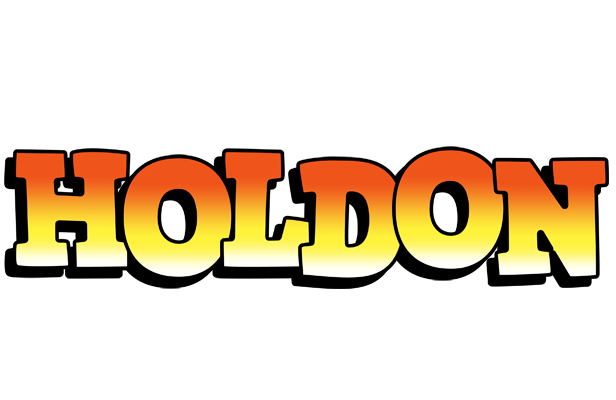 Holdon sunset logo