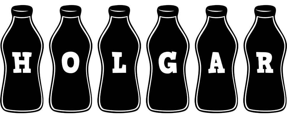 Holgar bottle logo