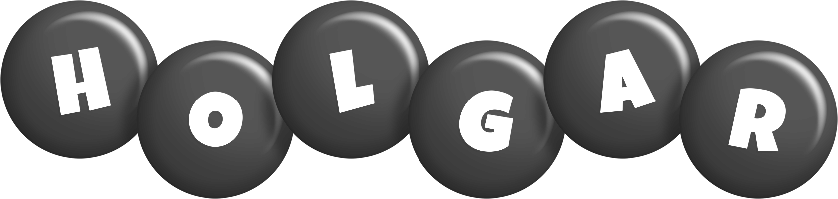 Holgar candy-black logo