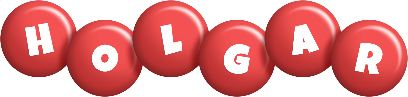 Holgar candy-red logo