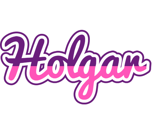 Holgar cheerful logo