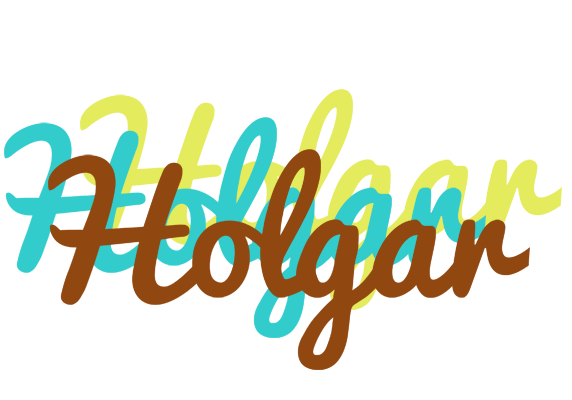 Holgar cupcake logo
