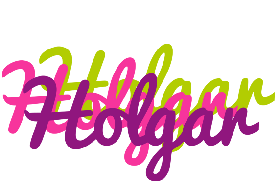 Holgar flowers logo