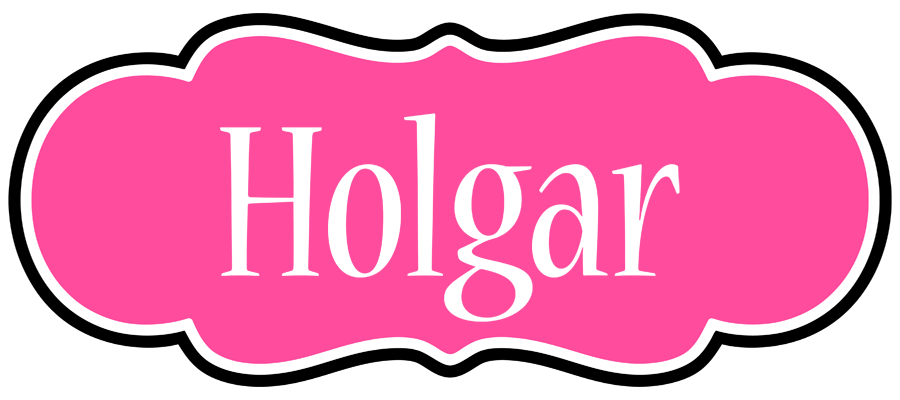 Holgar invitation logo