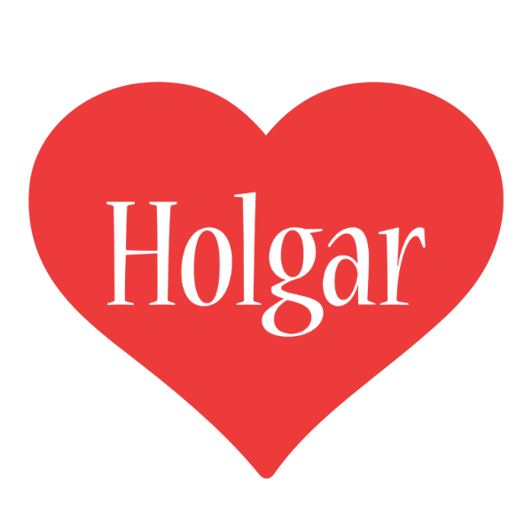Holgar love logo