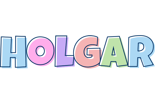 Holgar pastel logo