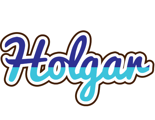 Holgar raining logo