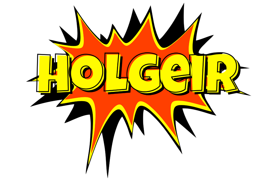 Holgeir bazinga logo