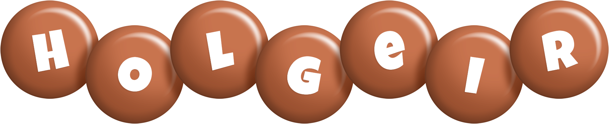 Holgeir candy-brown logo