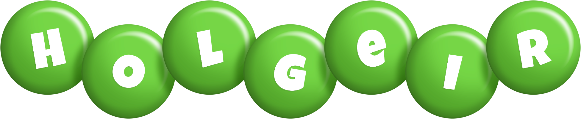 Holgeir candy-green logo