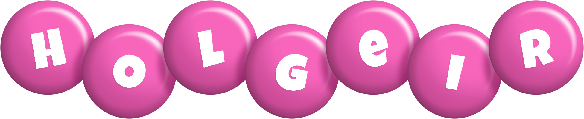 Holgeir candy-pink logo