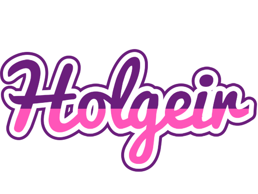 Holgeir cheerful logo