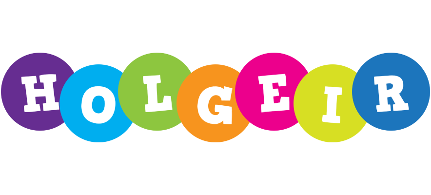 Holgeir happy logo