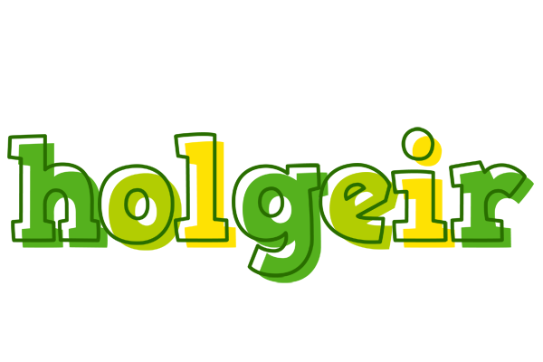 Holgeir juice logo