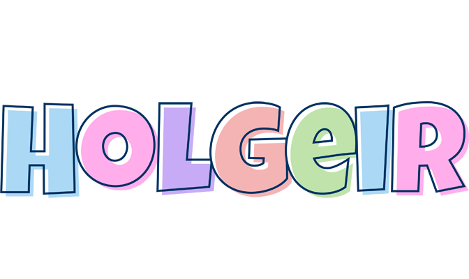 Holgeir pastel logo