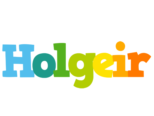 Holgeir rainbows logo