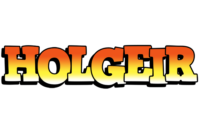 Holgeir sunset logo