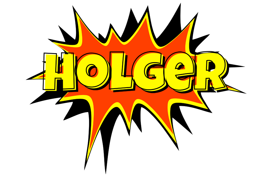 Holger bazinga logo
