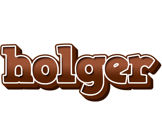 Holger brownie logo