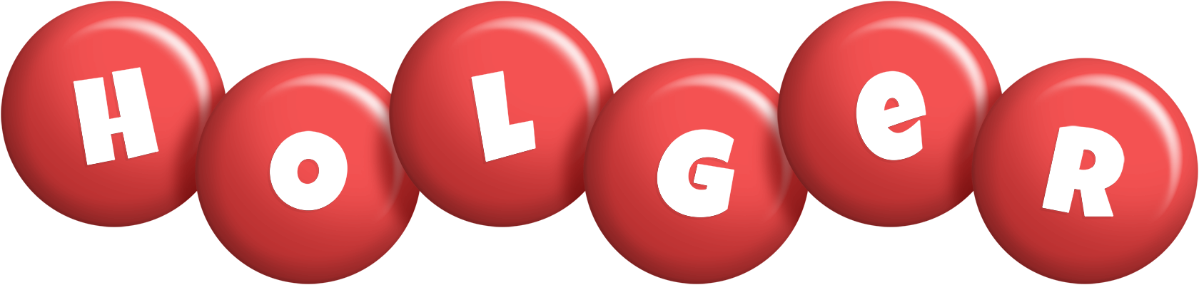 Holger candy-red logo
