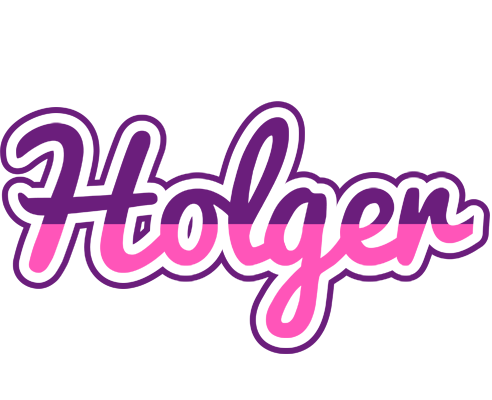 Holger cheerful logo