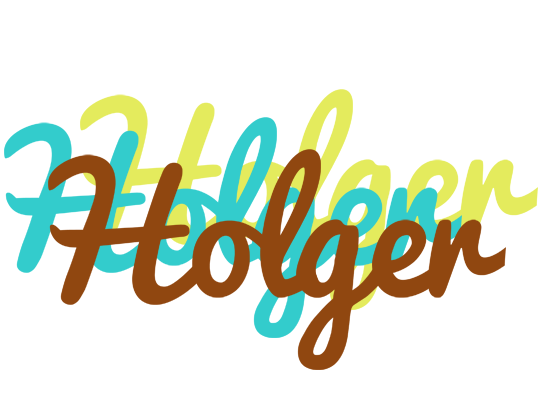 Holger cupcake logo