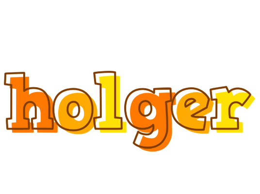Holger desert logo