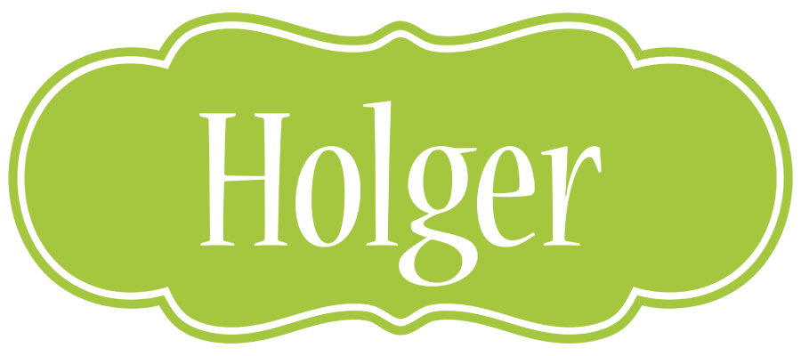 Holger family logo
