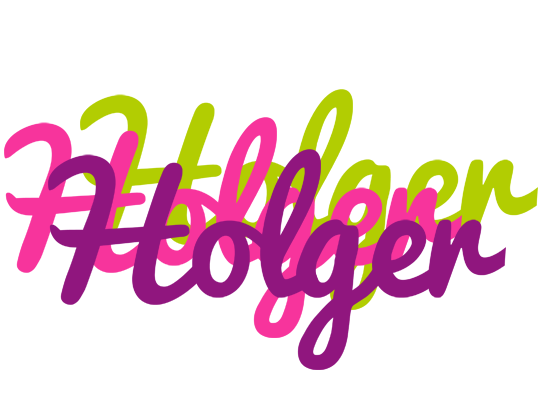 Holger flowers logo