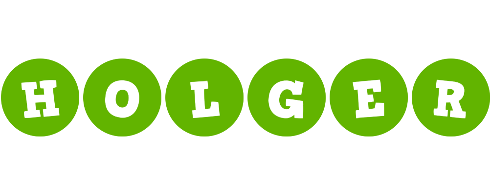 Holger games logo