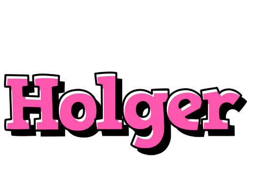Holger girlish logo