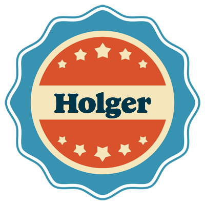 Holger labels logo