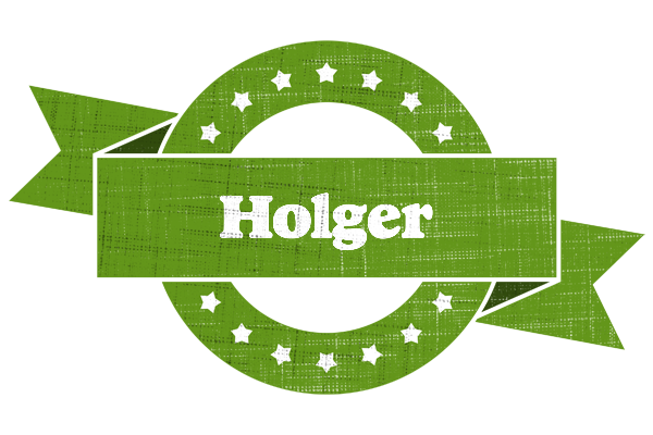 Holger natural logo