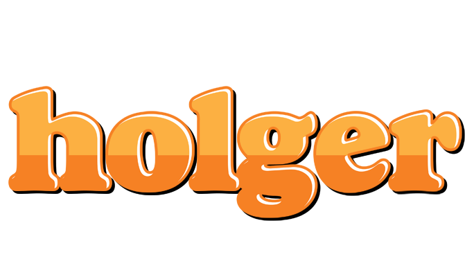 Holger orange logo