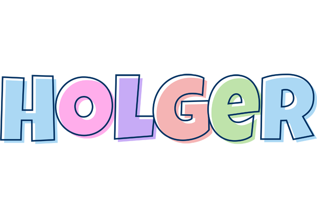 Holger pastel logo