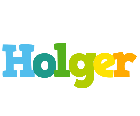 Holger rainbows logo