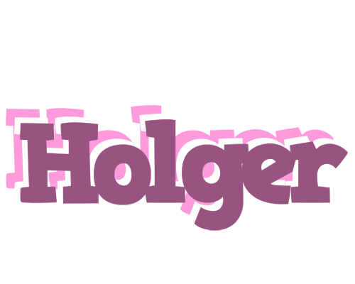 Holger relaxing logo