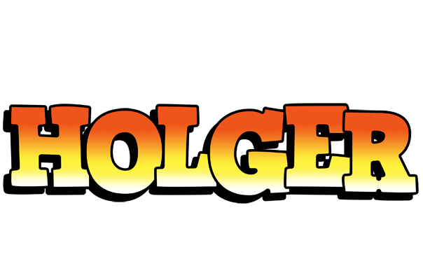Holger sunset logo
