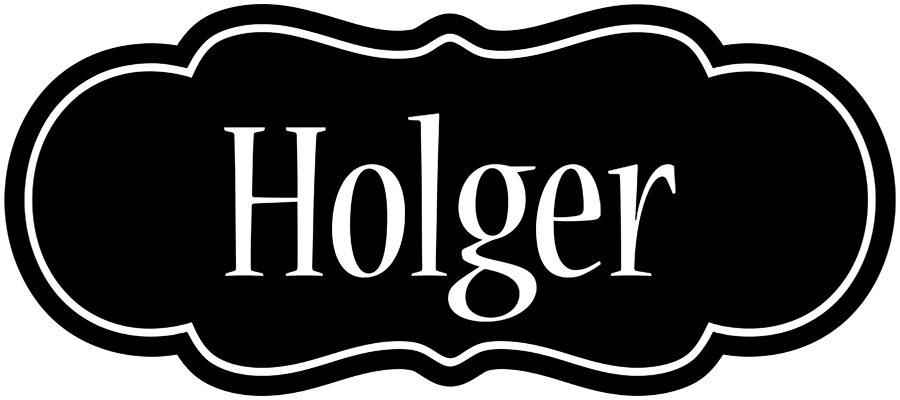 Holger welcome logo