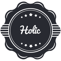 Holic badge logo