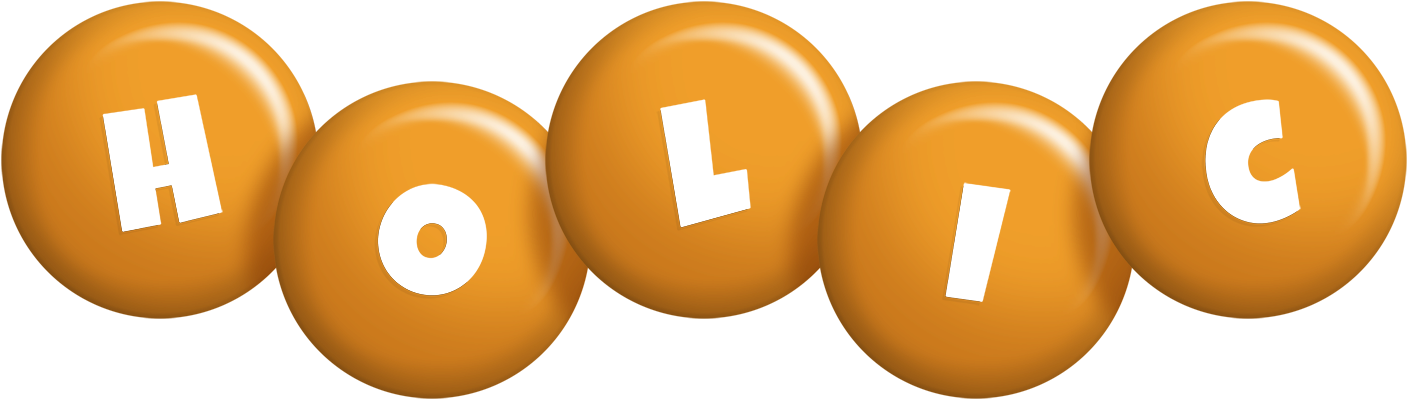 Holic candy-orange logo