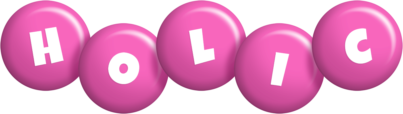 Holic candy-pink logo