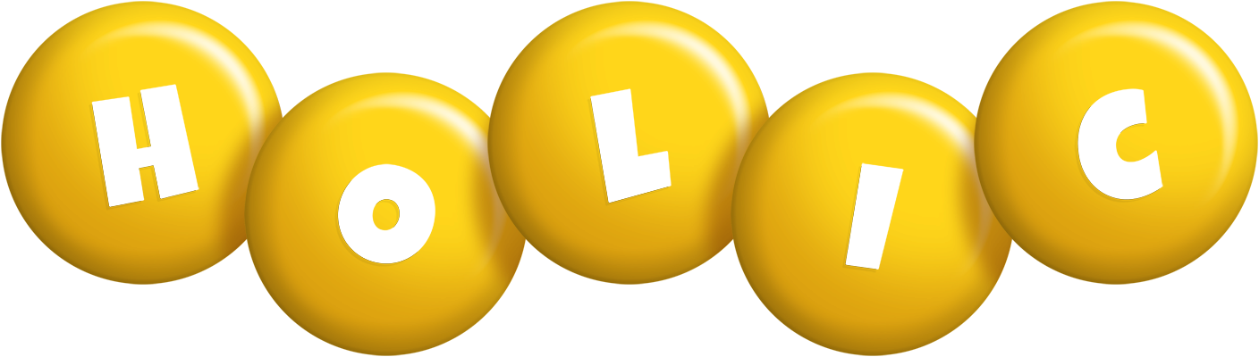 Holic candy-yellow logo