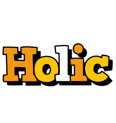 Holic cartoon logo