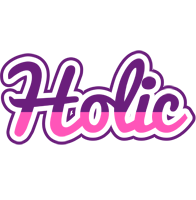 Holic cheerful logo