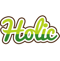 Holic golfing logo