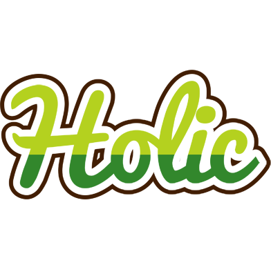 Holic golfing logo