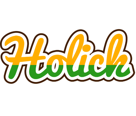 Holick banana logo